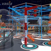 Challenge Play Park Heyecan verici İp Parkuru