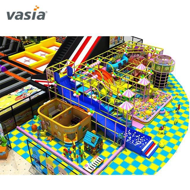 Kids Indoor Super Trampoline Park