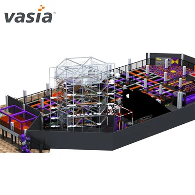 Zip Line ile Kapalı Halat Engel Parkuru