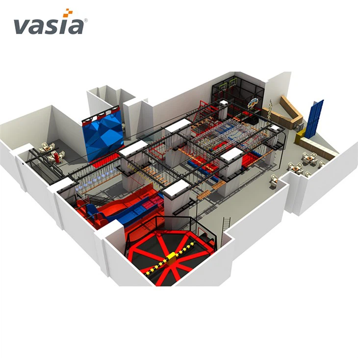 Attractive Children Ninja School With Climb Game